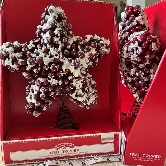 Christmas Tree Toppers “NEW” (set of 2) - Picture 2 of 4